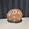 Novo Sapato de Biscoito Flor Botas de Neve Algodão Pelo Fivela de Sapato Acessórios DIY Hambúrguer Biscoito Água Alcalina Laço de Pelúcia