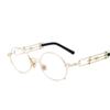 Gafas de Sol Steampunk Jamie 896, Gafas Retro Personalizadas, Gafas de Metal, Gafas de Moda para Hombres y Mujeres