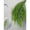Estilo forestal flor verde boda nueva materiales de flor de boda decoración floral hojas de árbol artificiales plantas verdes hojas flores artificiales