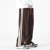 Pantalones de pana americanos para hombre, otoño e invierno, marca de moda urbana, retro, rectos, holgados, informales.