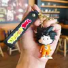 Nuevo Llavero de Sun Wukong Dragon Ball Colgante de Muñeco de Dibujos Animados Pegamento de PVC Accesorios para Coche Colgante para Bolso