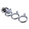 Cerradura de Castidad de Metal CB Lock Bondage Masculino Cerradura de Pene Pene JJ Jaula para Pájaros Precaución Lujuria Precaución Lujuria Precaución Lujuria Precaución Lujuria Productos para Adultos Sexo