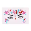 Pegatinas Faciales Transfronterizas, Pegatinas para Cejas, Diamantes de Resina, Pegatinas Decorativas Dty Faciales de Mascarada para Festival de Música Electrónica Shein