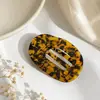 Pinza para el Cabello que No Lastima la Cabeza, Forma de Abulón, Redonda y Plana, para Mujeres, Adecuada para Peinados Recogidos, Pinza Curva para Cola de Caballo, Accesorio para el Cabello