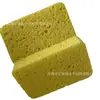 Esponja de fibra absorvente de alta temperatura algodão amarelo de armazenamento de água algodão absorvente algodão de polpa de madeira bloco de limpeza esponja de limpeza de banho maquiagem
