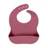 Babador impermeável infantil de silicone grau alimentício babador macio para comer bebê anti-sujeira vendas diretas da fábrica