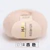 Fio Fino de Mohair de Bebê Sul-Africano Tecido à Mão Pelúcia Cachecol Xale Fio para Suéter Lã Macia Cashmere Fiação