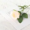 Rosas de Terciopelo Simuladas, Flores Artificiales, Flores para Decoración de Bodas del Día de San Valentín, Cascada de Pared de Rosas al por Mayor