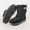 Botas de Nieve Cálidas Personalizadas Transfronterizas para Mujer Invierno Más Terciopelo Antideslizantes Zapatos de Algodón del Noreste Cinta Mágica Protección contra la Nieve Talla Grande Zapatos para Hombre
