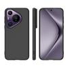 Funda Negra Mate Adecuada para Honor 600Pro Versión Extranjera Anti-Sudor y Anti-Huellas Dactilares Funda de Cuero Honor 300