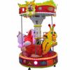 Carrusel infantil para tres personas, carrusel para seis personas, máquina de juegos que funciona con monedas, parque de atracciones al aire libre, plaza, parque de atracciones, equipo de atracciones