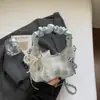 Bolso Plegado de Cuadros Nuevo 2026 para Mujer, Bordado de Oso Lindo, Bolso de Hombro Cruzado, Bolso de Cadena de Moda y Versátil