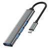 Conjunto Divisor USB Tipo C para USB Extensor 3.0 Um para Quatro Pen Drive USB Hub USB para Laptop