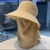 Chal Sombrero para Senderismo y Acampada, Nuevo Estilo de Verano Mascarilla Facial Multifuncional, Sombrero con Protección Solar que Cubre el Rostro para Mujeres, Sombrero de Sol de Ala Ancha para Exteriores