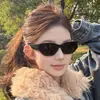 Gafas de sol ojo de gato para mujer 2025 nuevas retro europeas y americanas de alta calidad para nieve invierno protección solar UV gafas de sol