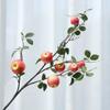 Simulación de fruta, limón, naranja, rama, decoración del hogar, espuma, fruta, jardín, paisajismo, adornos decorativos.