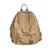 Mochila casual de lujo simple estilo japonés transfronteriza 2026 nueva para mujer, bolso de mano de nicho, mochila de un solo hombro de gran capacidad