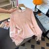Calidad garantizada, seda, rejuvenecedora, nueva blusa bordada de jacquard estilo chino para primavera y otoño para mujeres de mediana edad, que irradia un encanto femenino y elegante