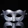Máscara Veneciana de Halloween Retro Accesorios para Fiesta de Mascarada Adulto Niños Máscara Antigua Tallada Venta al por Mayor