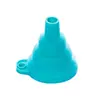Embudo Mini Telescópico Plegable Creativo Suministros de Cocina Embudo de Silicona Dispensador de Líquidos para el Hogar Embudo para Aceite Embudo para Olla de Aceite