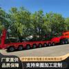 El Fabricante Original Vende Semirremolques de Plataforma Baja de 8 Ejes para Transportar Equipo Pesado de 60 Toneladas, Remolques de Plataforma Baja