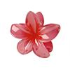 Fornecimento transfronteiriço de presilha de flor de ovo Amazon acessórios de cabelo quentes cor flor placa de garra rabo de cavalo tubarão clip