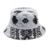 Nuevo Sombrero de Invierno Otoño/Invierno 2026 para Mujer, Sombrero de Pescador con Orejeras Fair Isle, Sombrero de Pescador Geométrico Bohemio de Lana de Cordero para Hombre