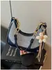 Bolsos de Moda 2026 Nuevo Bolso de Mano con Forma de Media Luna para Mujer, Estilo de Nicho, Bolso de Hombro y Cruzado Texturizado, Bolso Versátil y Elegante para Debajo del Brazo