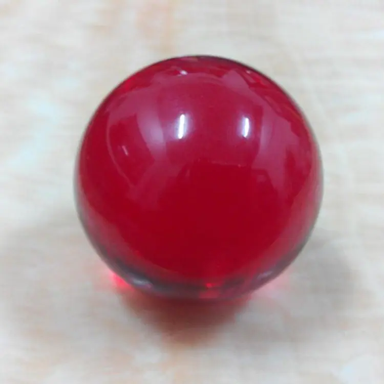 2.5cm 红色亚克力球