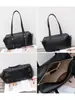 Bolso de Piel Genuina para Mujer 2026 Nuevo Estilo Coreano Piel de Vaca de Primera Capa Bolso Tipo Bowling Moderno Versátil Bolso de Hombro de Alta Gama para Mujer