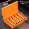 Caja de Empaque de Naranja Xinhui Xiaoqing de Alta Calidad Caja de Regalo Vacía 24-28 Granos 5 Latas de Té de Naranja Caja Vacía de Regalo de Naranja Xiaoqing