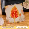 Marcador de Página Metálico Hoja de Arce, Marcador de Lectura Creativo con Forma Especial de Hoja de Ginkgo, Clip para Páginas de Libros, Marcador de Estudiante Exquisito y de Alta Gama