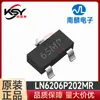 Ln6206P202Mr-G Sot-23-3L Serigrafía: Chip Regulador LDO de Bajo Consumo 65Mp 2.0V