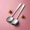 Directamente del fabricante: Cucharón Profundo para Sopa de Acero Inoxidable 304, Colador de Sopa, Cuchara para Olla Caliente, Cuchara de Servicio para Cocinar, Colador de Servicio, Juego de Herramientas de Cocina