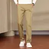 Pantalones de Hombre de Alta Calidad Rectos Holgados Otoño 2026 Nuevos Pantalones Casuales para Hombre Resistentes a las Arrugas Pantalones Formales para Hombre de Mediana Edad Venta al Por Mayor