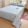 2026 Novo Modelo Classe A Bordado em Concha Fio Bouclé Algodão Bouclé Fio de Camada Dupla Colcha de Colchão Cobertura de Cama de Solteiro