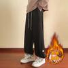 Pantalones deportivos tipo waffle para hombre, combinan con todo, modernos, deportivos, holgados, con tobillo ajustado, casuales