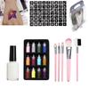 Maquillaje brillo tatuaje simple traje tatuaje semipermanente exportación venta caliente en stock suministro transfronterizo
