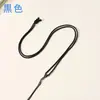 Cordón trenzado simple hecho a mano para collares DIY de jade y oro, Cordón de seguridad de jade para hombres y mujeres