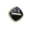 Botón de Abrigo de Gama Alta Irregular Botón Pequeño Estilo Chanel Retro Accesorios de Gama Alta Botón Grande para Traje Sencillo
