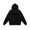 Essentials de Alta Qualidade Hhh Moletom com Capuz de Outono e Inverno com Letras de Silicone Multithread High Street Americano Masculino e Feminino