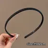 Diadema Deportiva Negra Ondulada para Hombres, Especial para Lavado de Cara y Aplicación de Mascarilla, Diadema Antideslizante para Sujetar el Cabello, Invisible, No Pellizca el Clip del Cabello