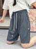 Shorts de Gelo de Seda de Cinco Pontos Estilo Verão para Mulheres, Shorts Casuais Populares para Esportes ao Ar Livre, Shorts Largos, Calças de Cintura Alta