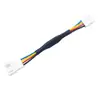 Cable Reductor de Velocidad para Ventilador de 3 Pines, Cable de Alimentación para Control de Velocidad de Ventilador de 4 Pines, Cable Reductor de Velocidad para Ventilador de 4 Pines con Control de Temperatura PWM, Gabinete de Computadora