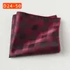 Bolsillo de la Camisa del Traje Bufanda Banquete de Bodas Negocios Poliéster Seda Bufanda Cuadrada Pequeña Pañuelo de Bolsillo Fábrica de Shengzhou Pañuelo Rayado para Hombres