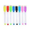 Marcador de Quadro Branco Colorido Criativo com Ponta de Pincel Marcador Apagável à Base de Água Desenho Grafite para Estudantes Crianças Marcador Pequeno para Quadro Branco