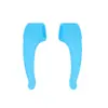 Pernas de óculos grandes da moda protetores de ouvido de silicone Pés de óculos fixos para esportes Acessórios de óculos de silicone capa antiderrapante