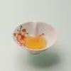 Iwayuikisuki Floco de Neve Branco Magnólia Rosa Nebulosa Coração Kuanqin Caneca Conjunto de Chá Kung Fu de Alto Valor para Beber Chá Feminino