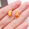 DIY Liga Metalica Artesanal Esmalte Fruta Cereja 3D Pingente Pulseira Colar Brincos Chaveiro Pequeno Ornamento Acessórios