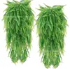 Pendente de Parede Folha Persa Simulado, Videira Persa Decoração de Casa, Folhas Falsas, Plantas Artificiais, Decoração de Planta Verde, Plantas Aquáticas de Plástico